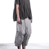 Rundholz Damen Kurzarm Shirt Oversize ash