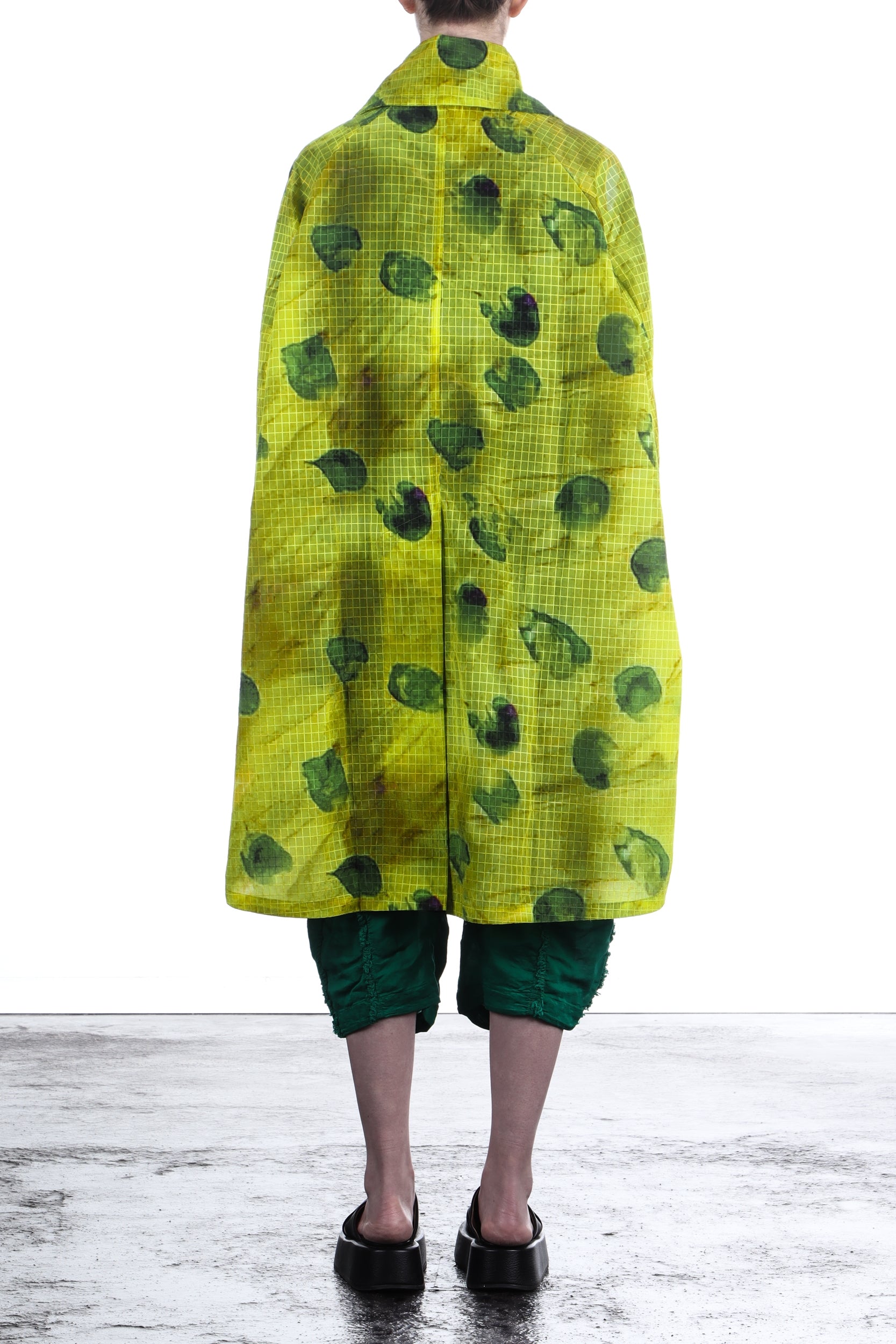 Rundholz DIP Damen Leichter Sommer Mantel Spring Print