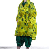 Rundholz DIP Damen Leichter Sommer Mantel Spring Print