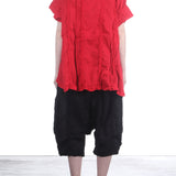 Rundholz Dip Damen Top rot