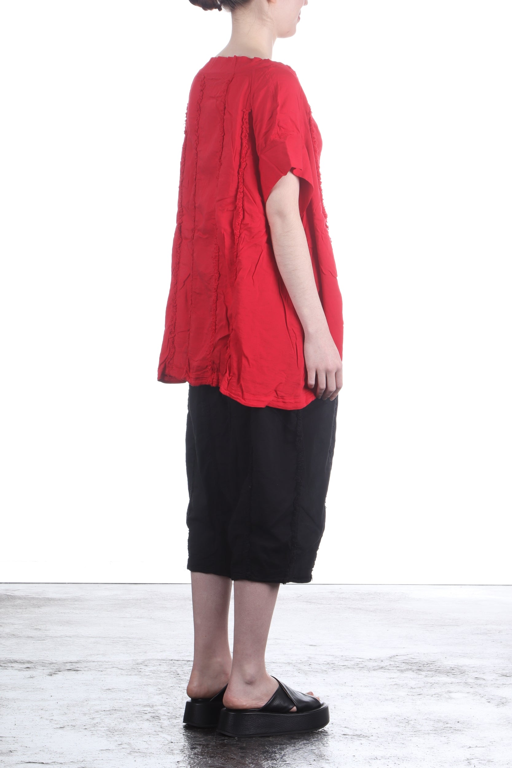 Rundholz Dip Damen Top rot