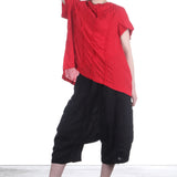 Rundholz Dip Damen Top rot