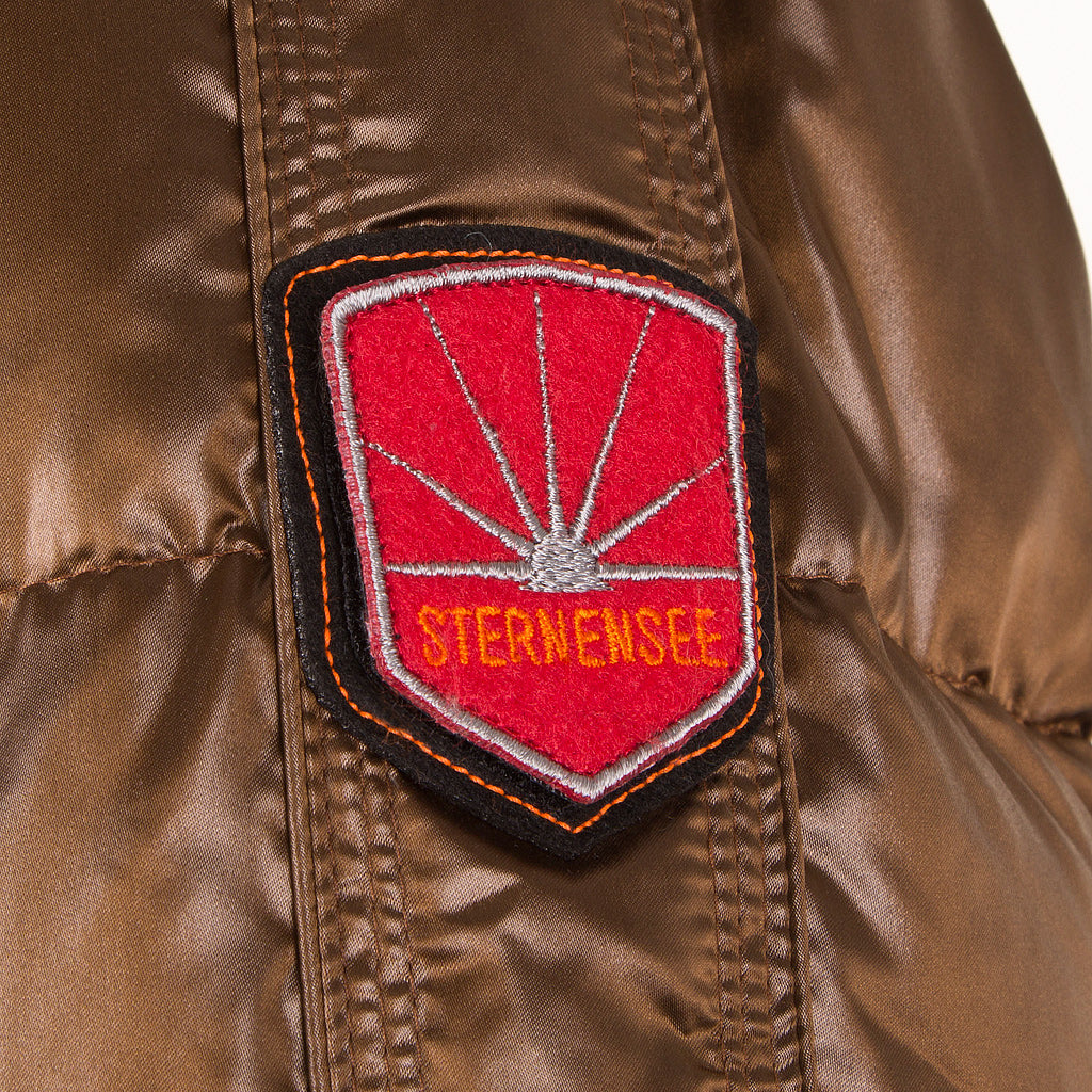 Sternensee Herren Daunen Jacke NORDSTERN zimt braun