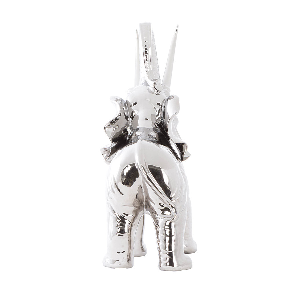 Cor Mulder Elefant chrom silber