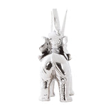 Cor Mulder Elefant chrom silber