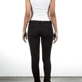 Masnada Damen Jersey Hose schwarz