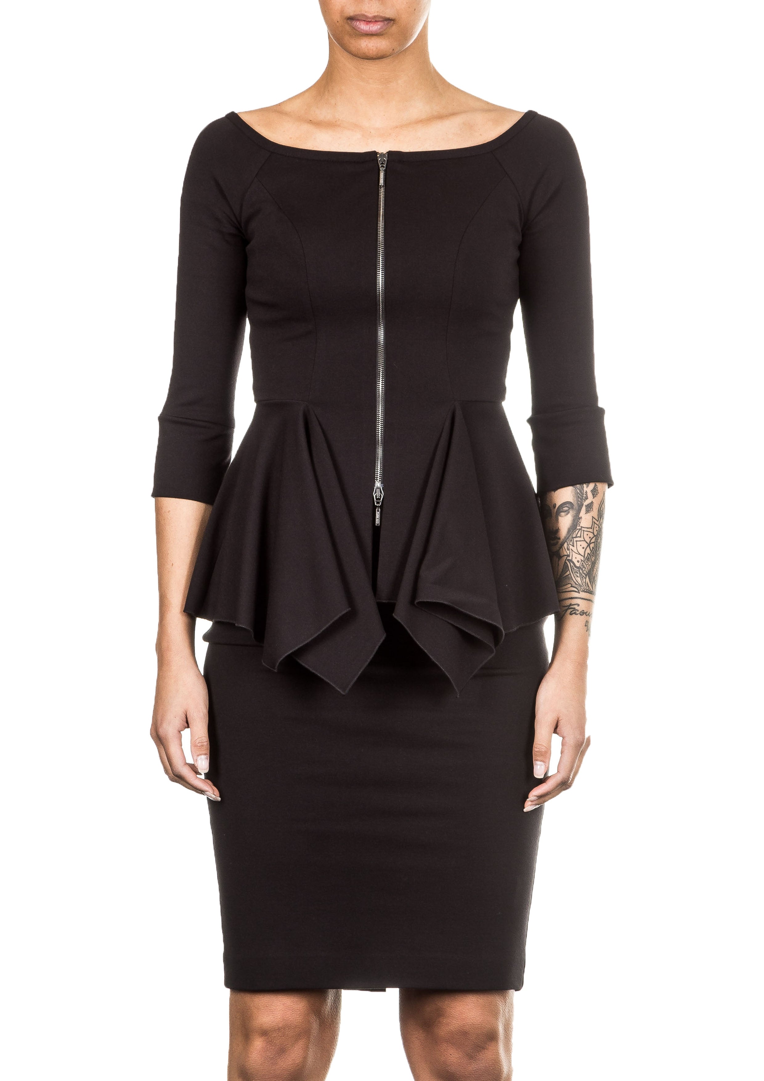 Plein Sud Jeanius Damen Jacke schwarz