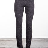 Schella Kann 2 Damen Hose schmal mit Print grau
