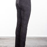 Schella Kann 2 Damen Hose schmal mit Print grau
