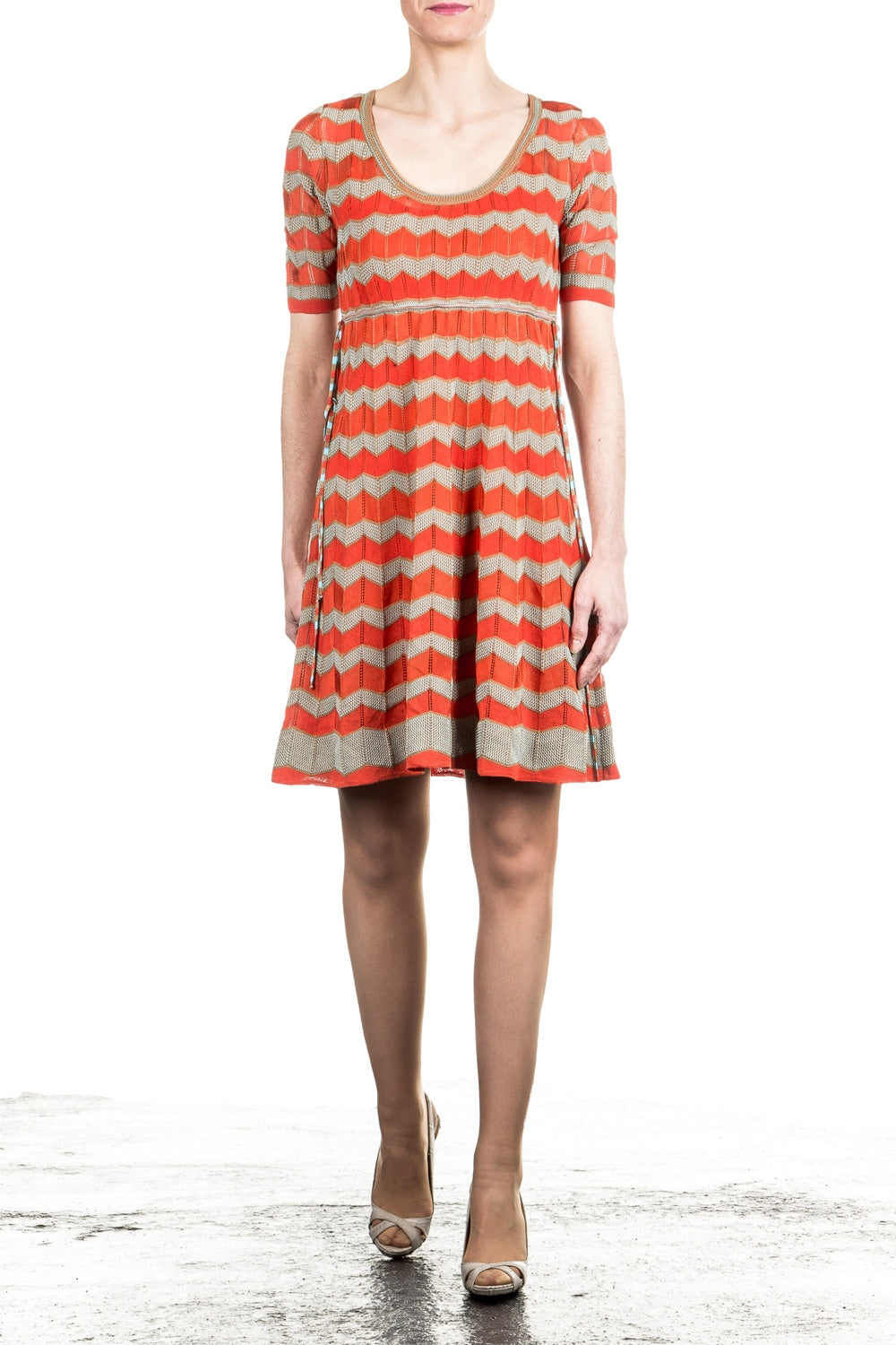 M Missoni Damen Strick Kleid multicolour