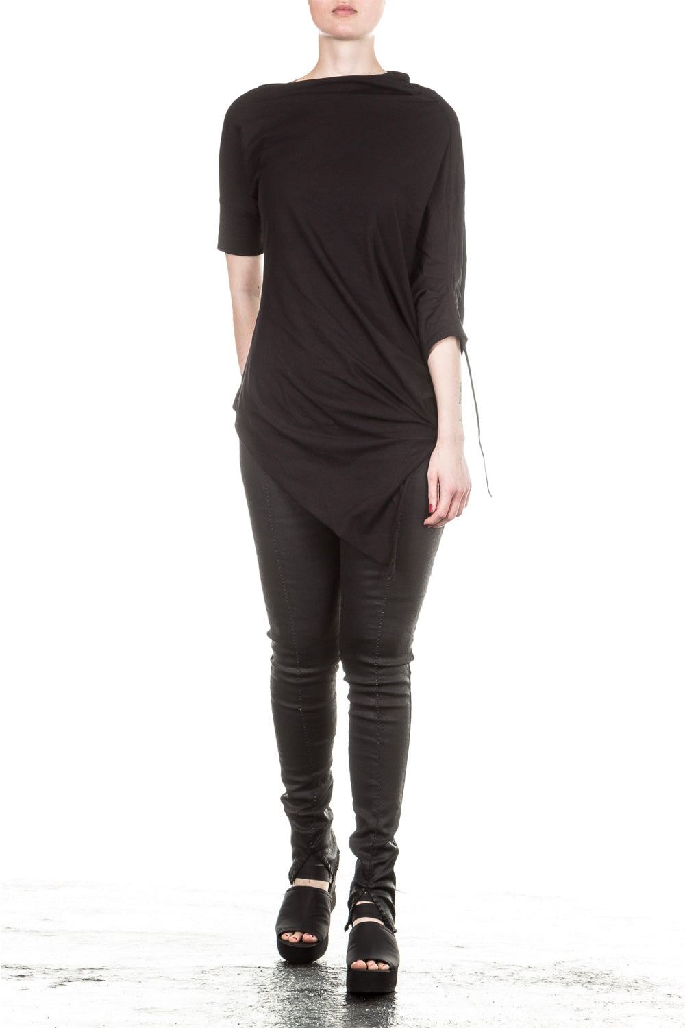 Masnada Damen Hose schwarz
