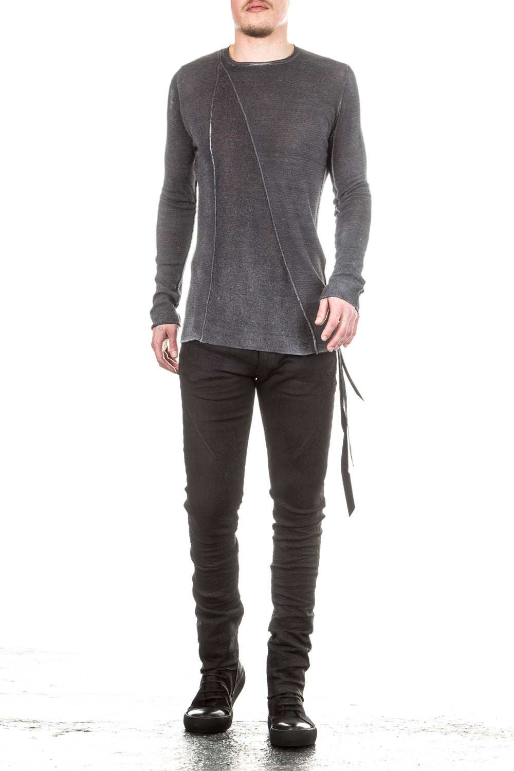 Seigeki Herren Jeans schwarz