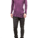 AVANT TOI Herren Wende Pullover magenta
