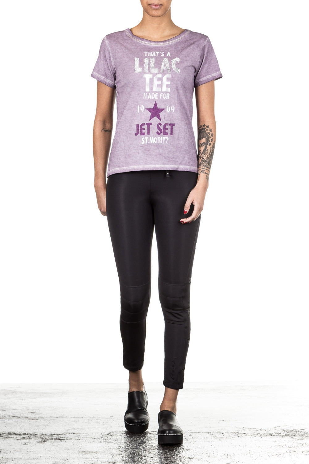 Jet Set Damen T-Shirt LACY flieder