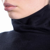 Katharina Hovman Damen Rollkragenpullover oversized schwarz
