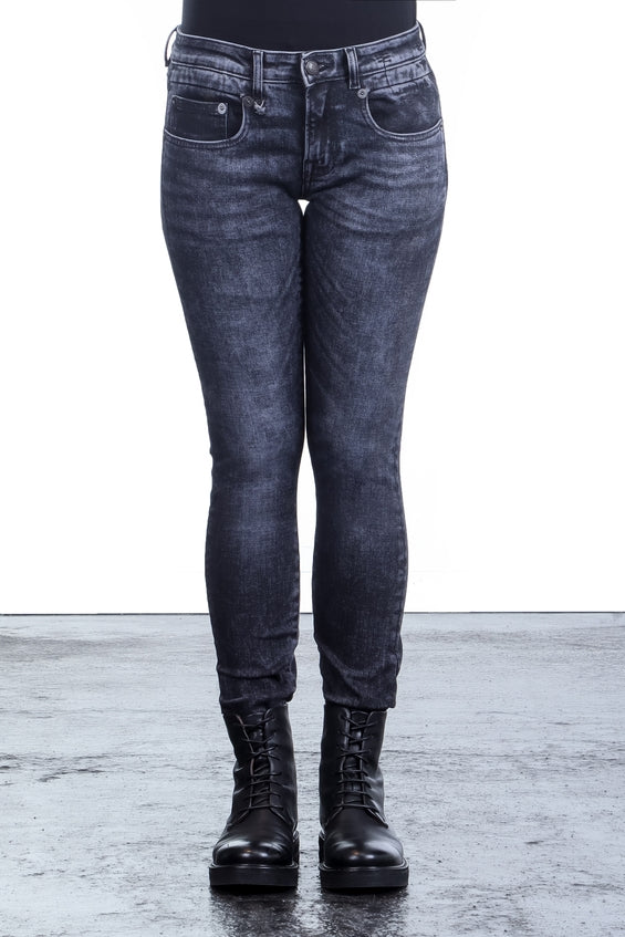 R13 Damen Jeans BOY SKINNY black