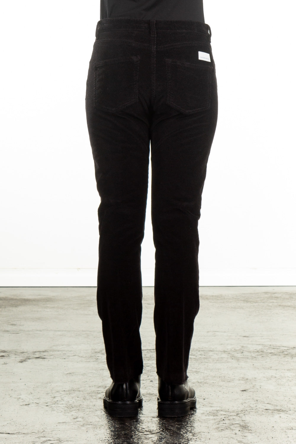 Nine In The Morning Damen 7/8 Cordhose Endless black