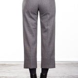Nine In The Morning Damen Cropped Culotte Wollhose Lucy grau