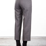 Nine In The Morning Damen Cropped Culotte Wollhose Lucy grau