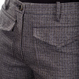 Nine In The Morning Damen Cropped Culotte Wollhose Lucy grau
