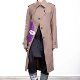 Rundholz Damen Avantgarde Trenchcoat Comicprint