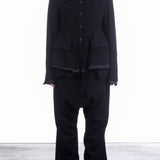 Rundholz Damen Taillierte Jacke black stripe