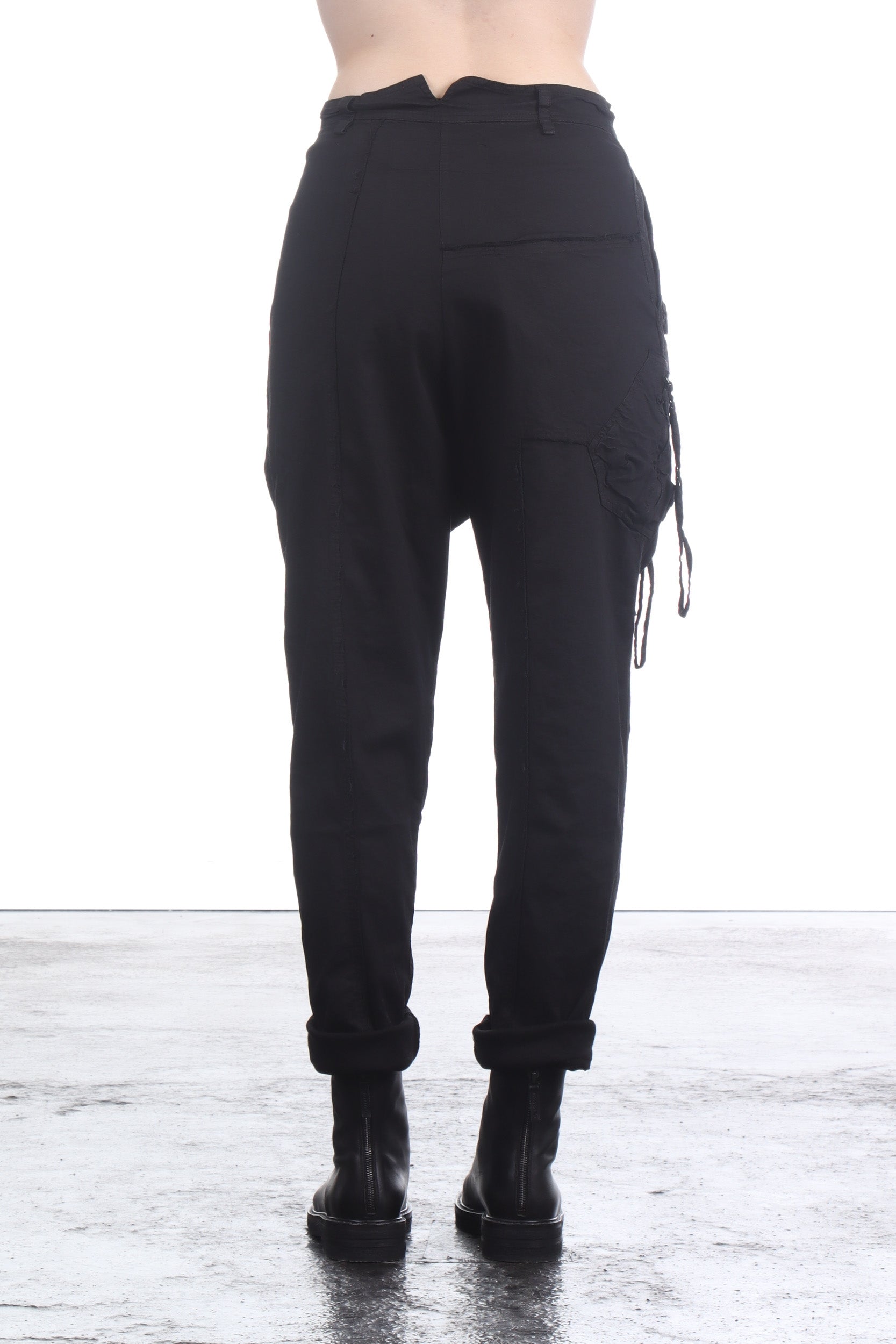 Rundholz DIP Damen Avantgarde Sarouelhose schwarz