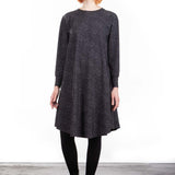 Schella Kann 2 Kleid A-Linie Alloverprint grau