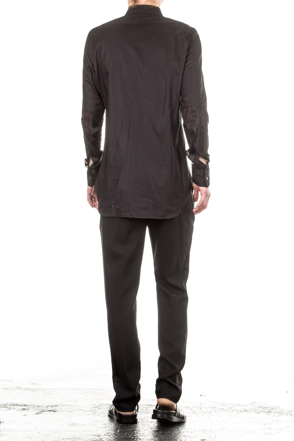 Ann Demeulemeester Herren Hemd schwarz