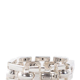 BUDDHA TO BUDDHA Silberarmband BATUL 2 cm silber