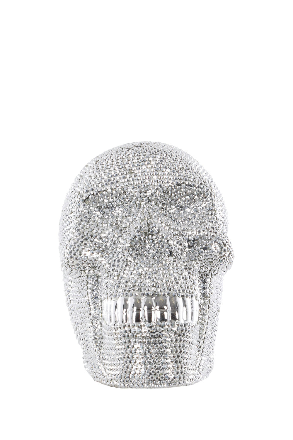 Cor Mulder Strass Skull DIAMOND groß silber
