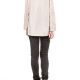 Katharina Hovman Damen Bluse beige