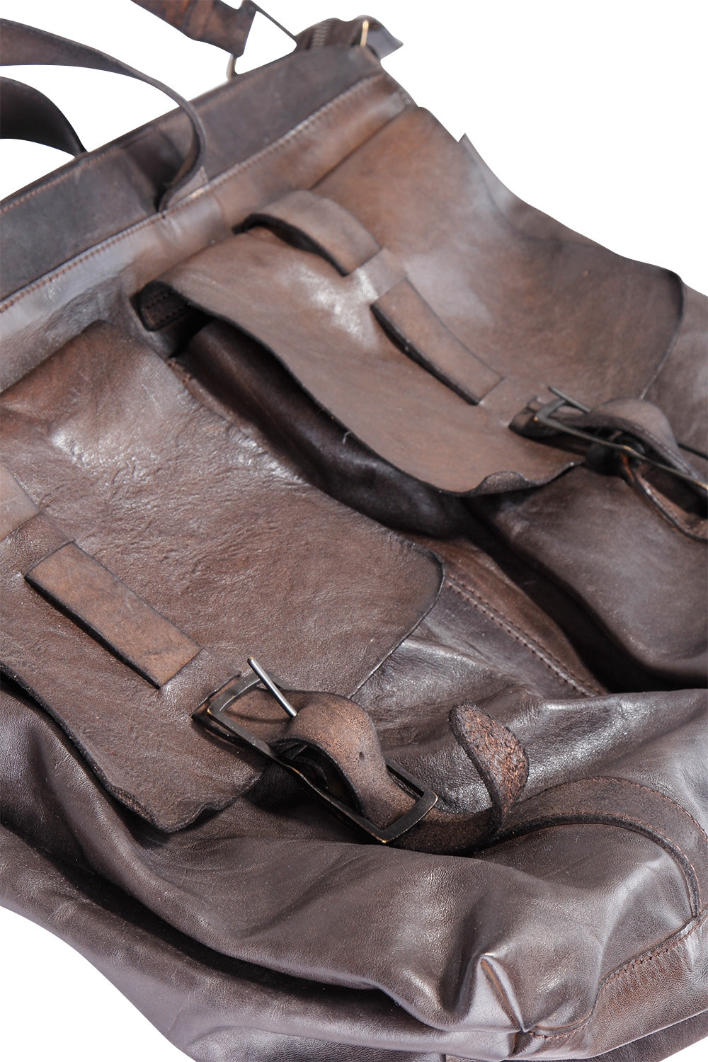numero 10 Leder Tasche braun