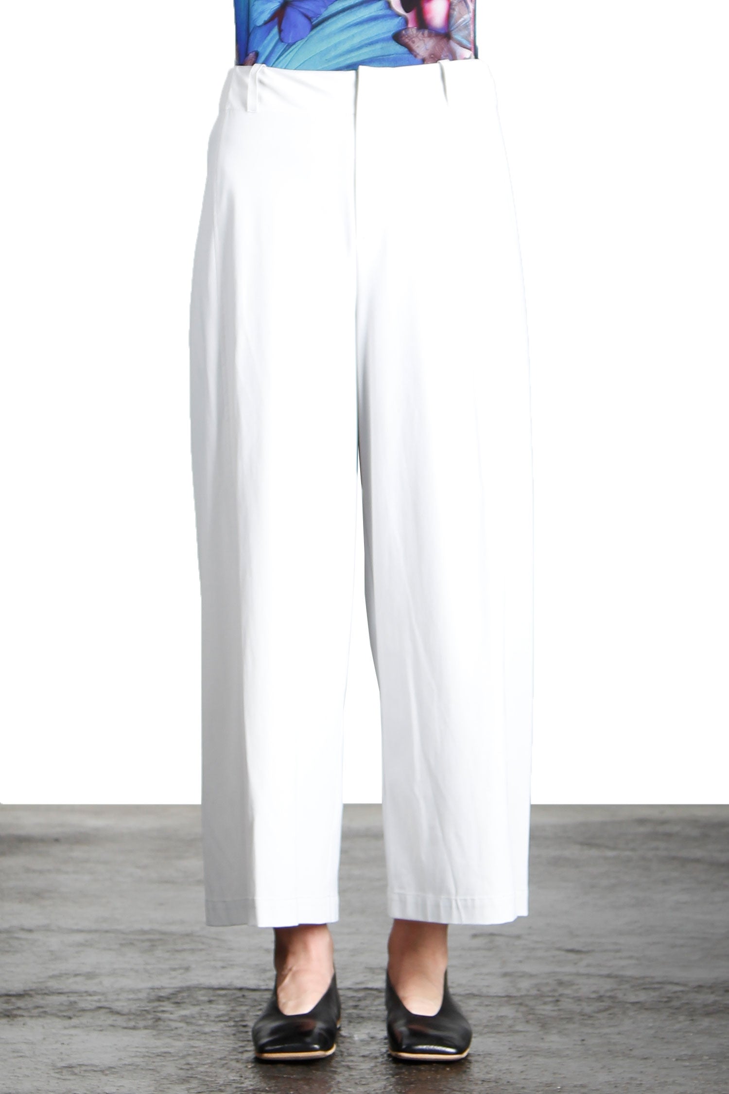 Yukai Damen Hose Culotte weiß