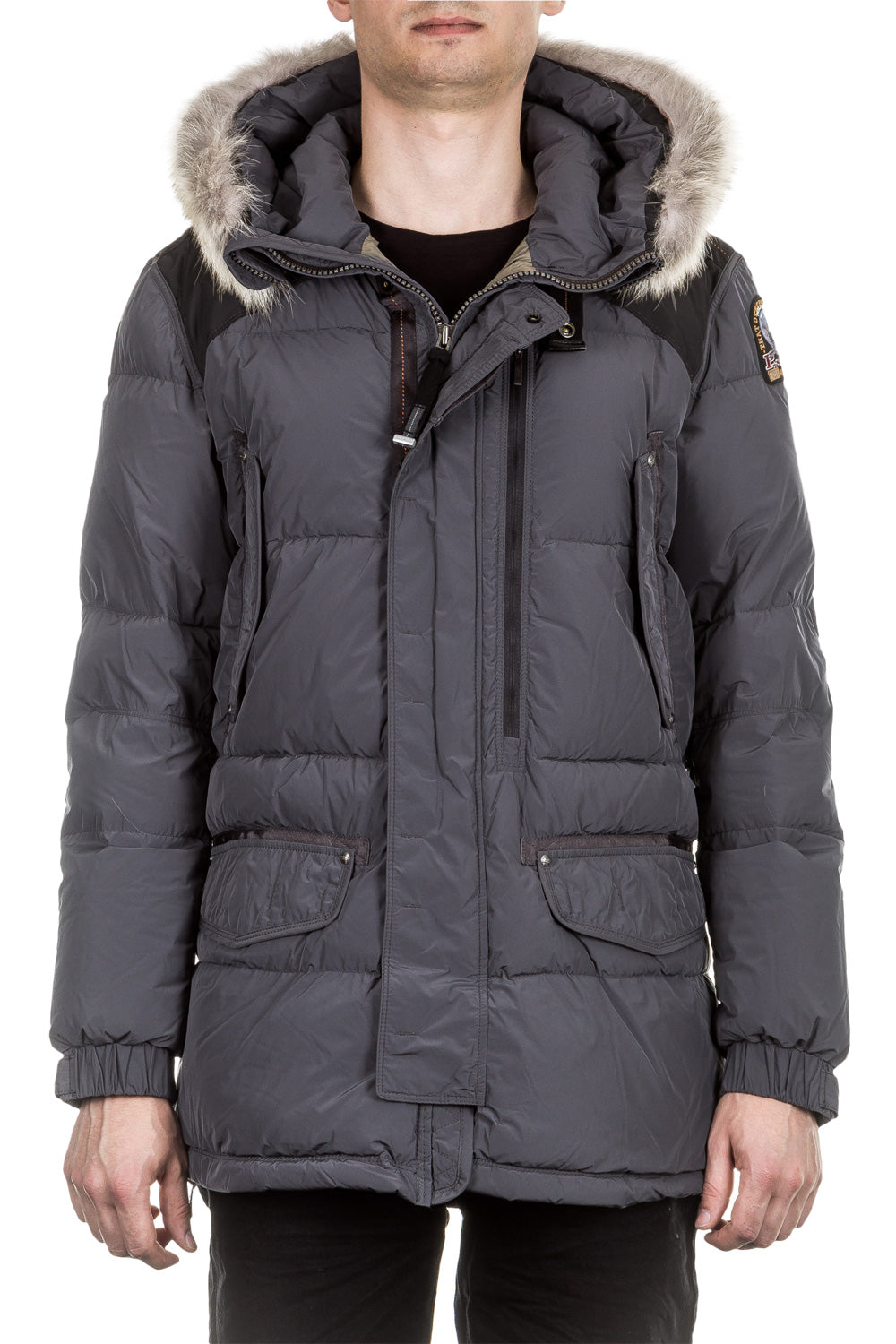 Parajumpers Herren Daunen Jacke HARRASEEKET grau