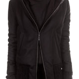 Ann Demeulemeester Damen Bomber Jacke schwarz