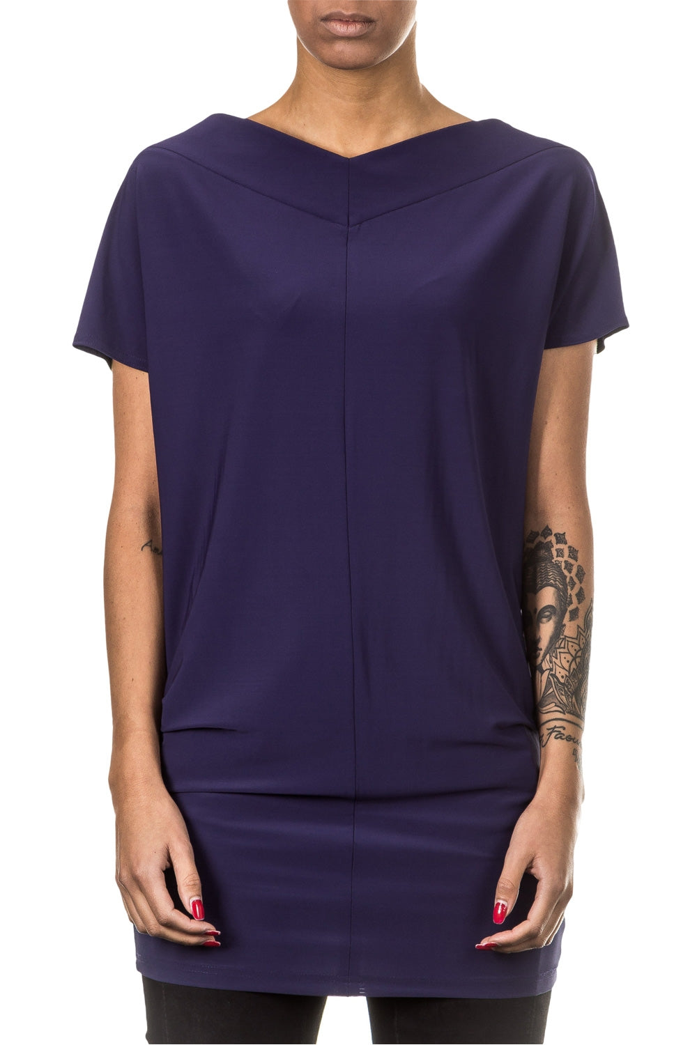 The Swiss Label Damen Top blau