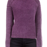 Iris von Arnim Damen Kaschmir Pullover ARKANSAS brombeer
