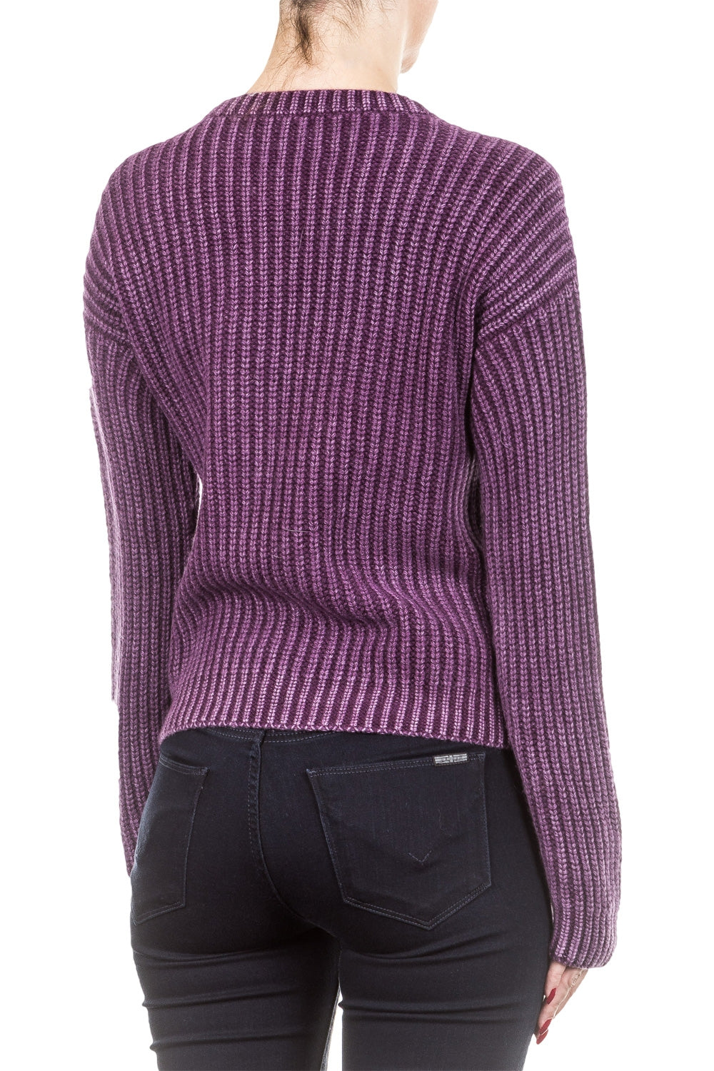 Iris von Arnim Damen Kaschmir Pullover ARKANSAS brombeer