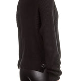 Helmut Lang Damen Strickcape Ripp schwarz