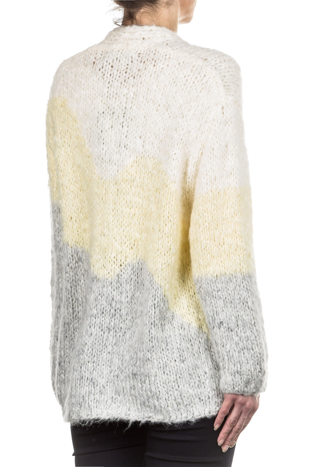 Iris von Arnim Damen Grobstrick Cardigan beige