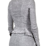 Masnada Damen Jacke grau