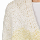 Iris von Arnim Damen Grobstrick Cardigan beige