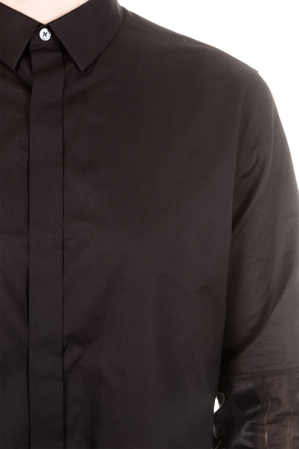 Ann Demeulemeester Herren Hemd schwarz