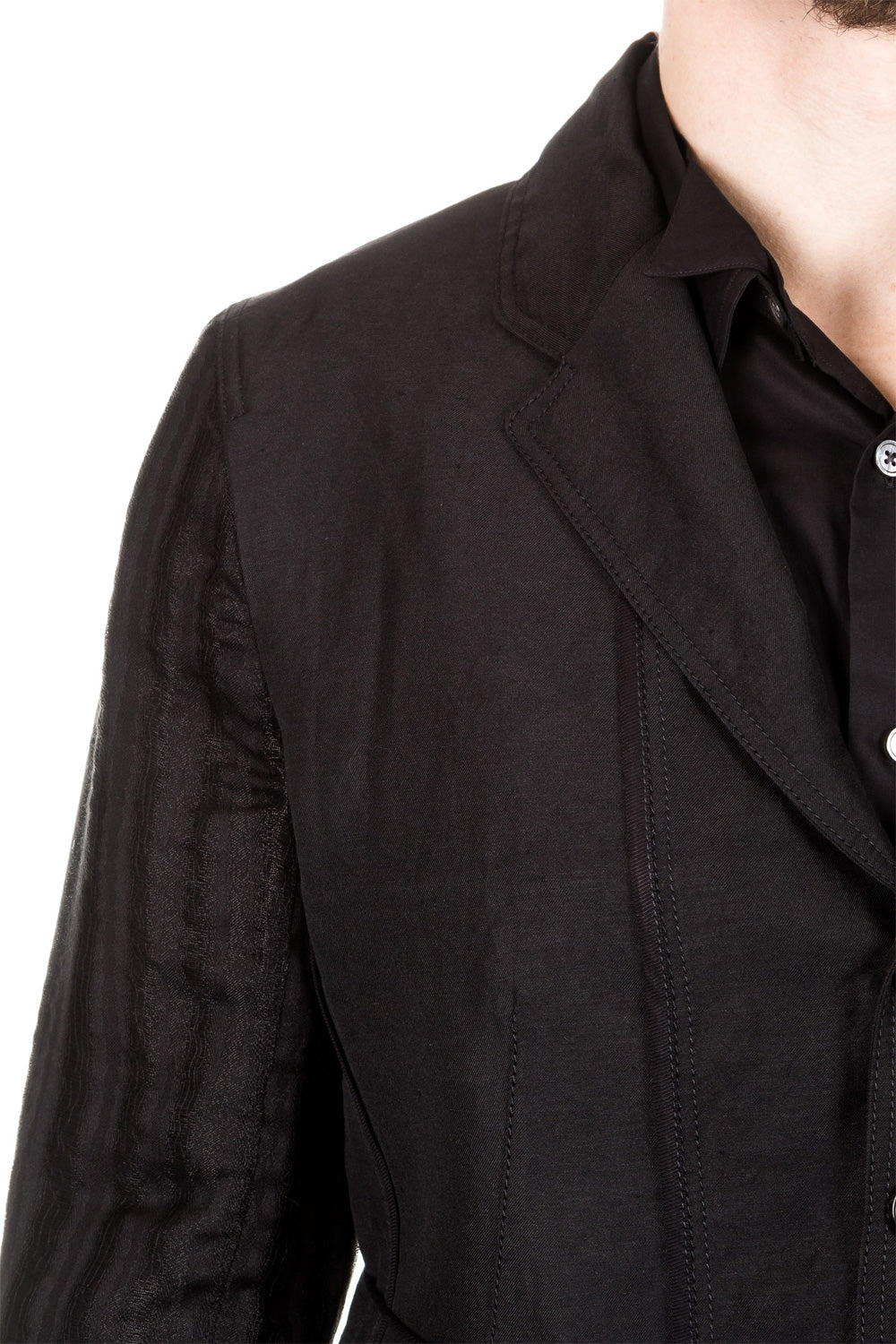 Ann Demeulemeester Herren Blazer schwarz
