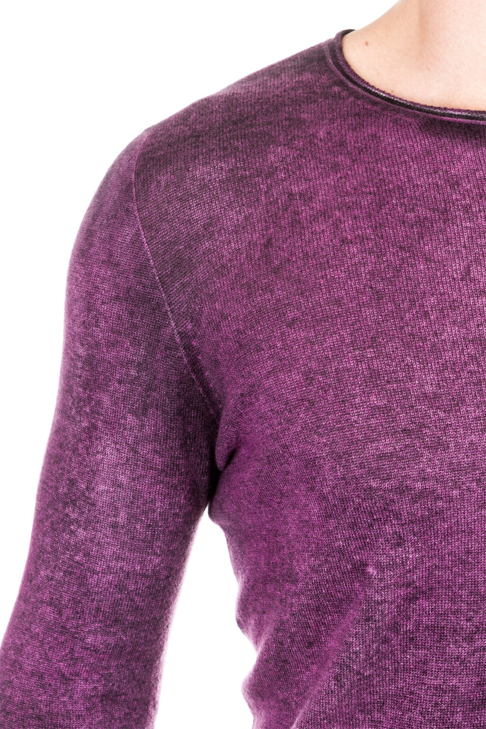 AVANT TOI Herren Wende Pullover magenta