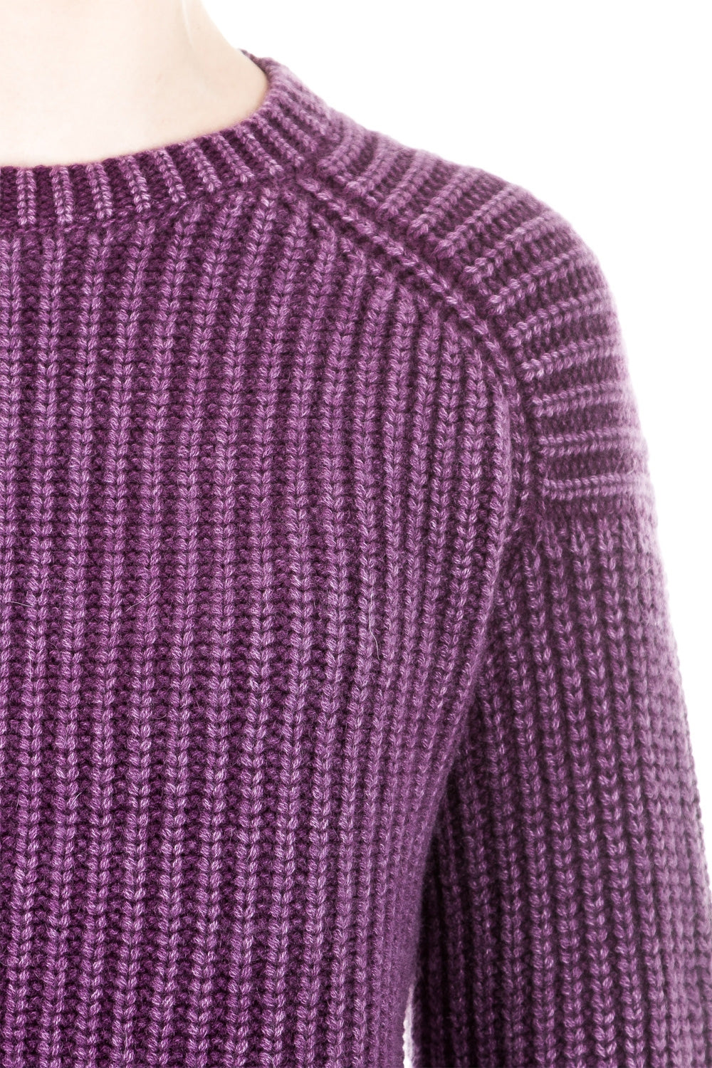 Iris von Arnim Damen Kaschmir Pullover ARKANSAS brombeer