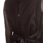 Ann Demeulemeester Damen Weste schwarz