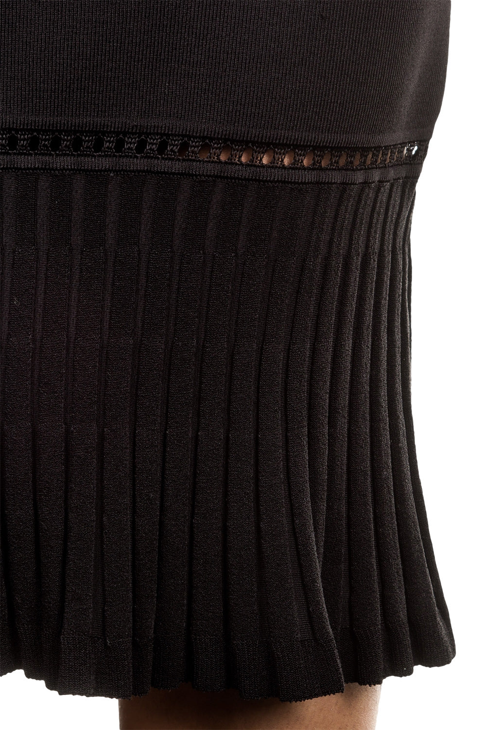 John Richmond Strickkleid FRESNO schwarz