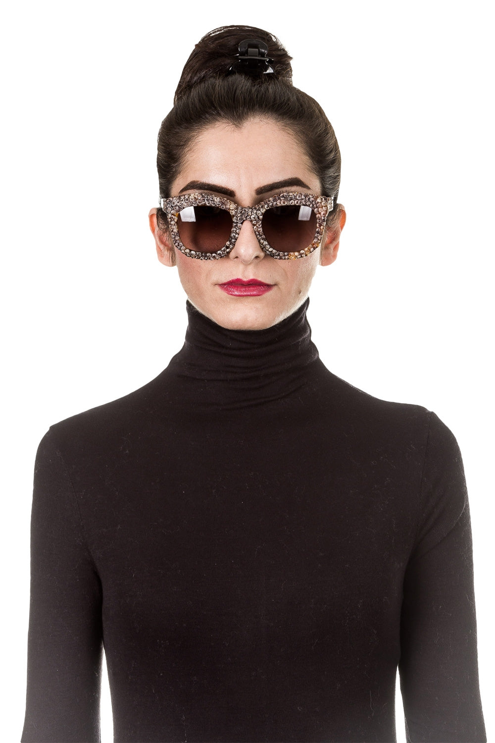 Kuboraum Sonnenbrille MASK B2 plum